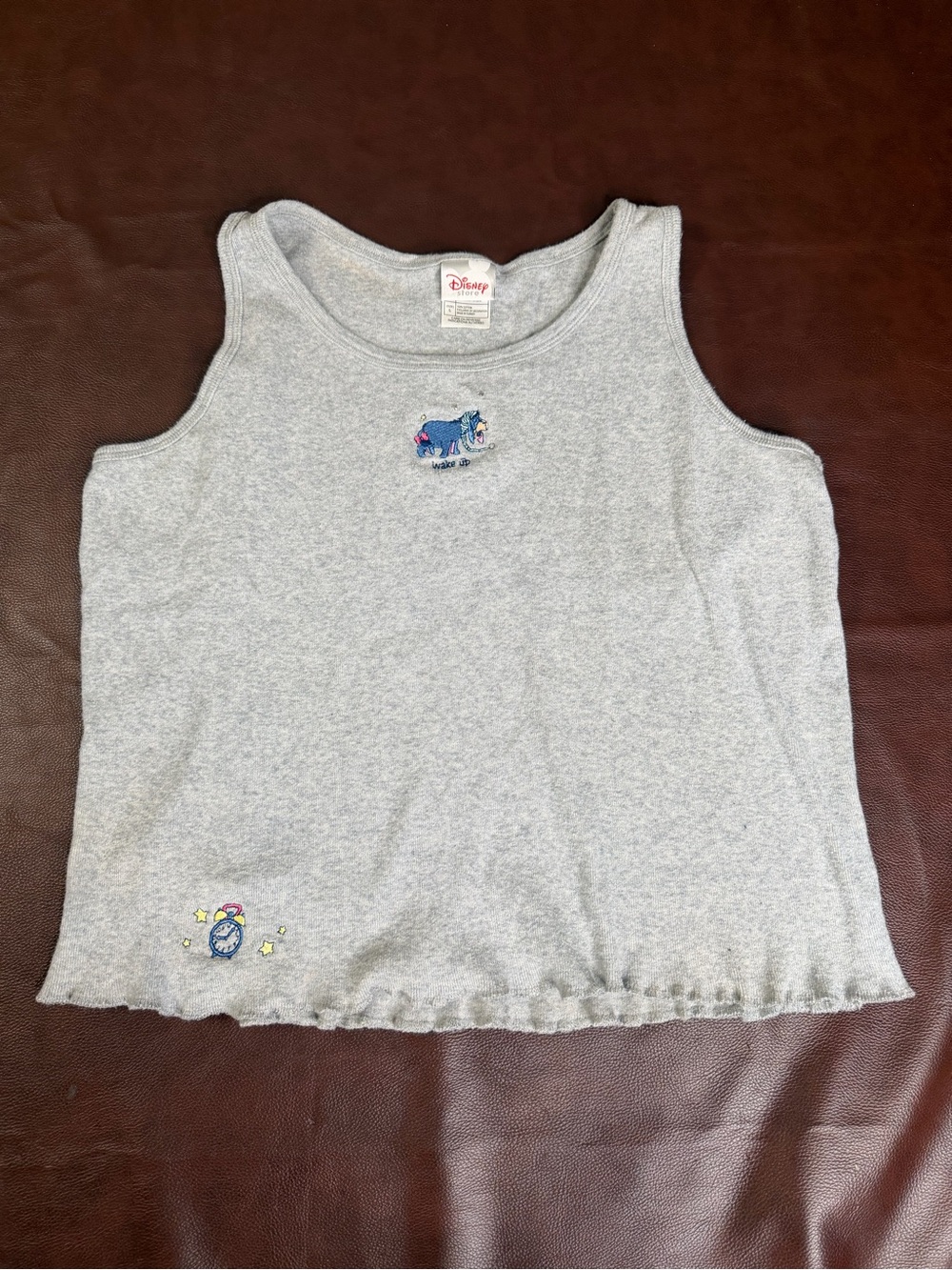 Vintage Disney women’s Gray Eeyore Tank Top